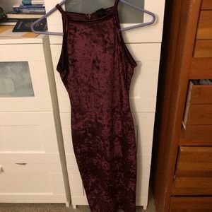 Maroon Velvet Dress (The Perfect Valentine Dress)
